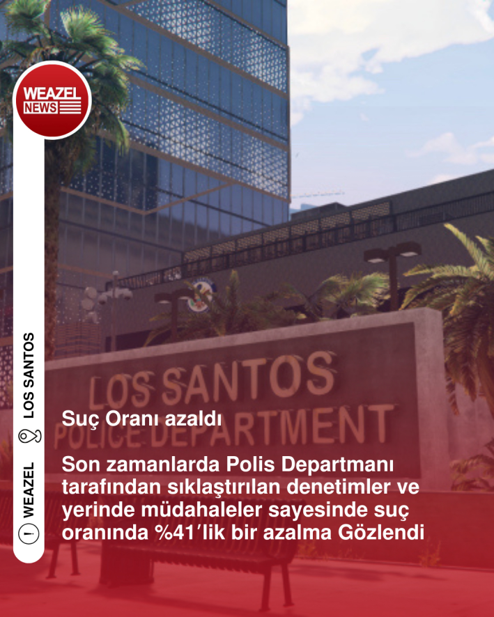 Santos'ta Suç Oranları Giderek Azalıyor!